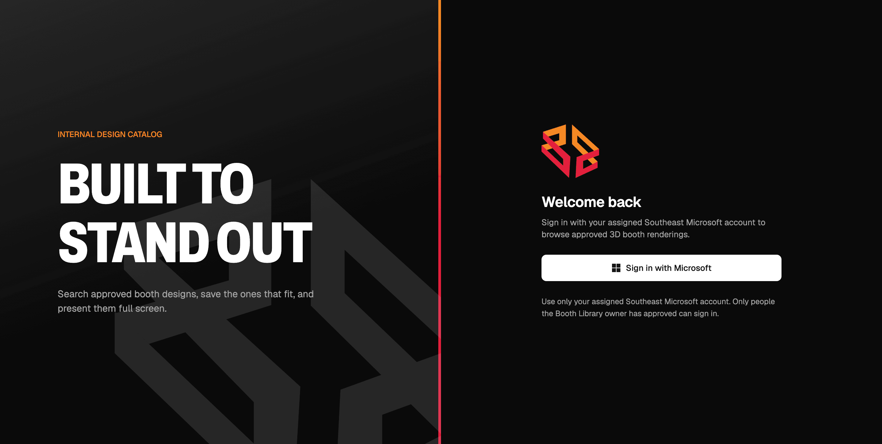 Sign-in page with Microsoft account access